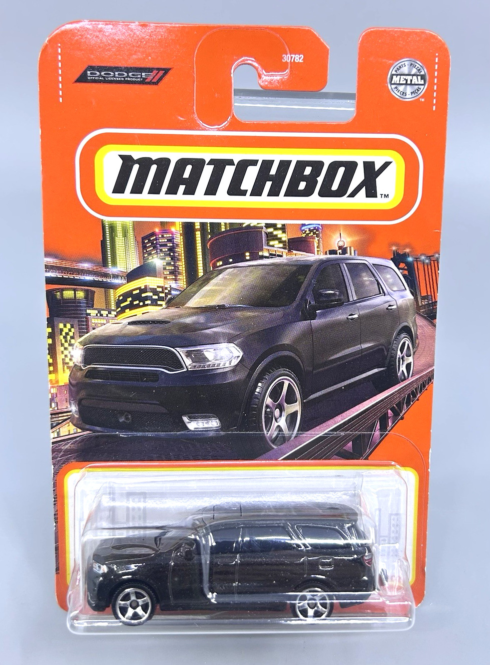 Matchbox 2018 DODGE Durango Black 5/102 SUV 1:64 Diecast Mattel NOC